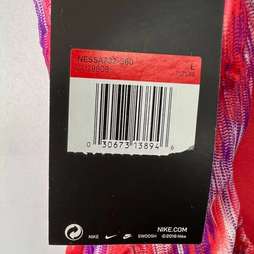 Nike Girls One Piece Swimsuit Multi Size Large